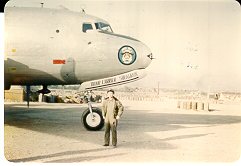 Charles in front of his plane in June 1953.jpg (12664 bytes)